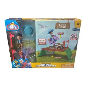 Dino Ranch The Dino Obstacle Course Playset Miguel Tango Action Figures *New